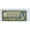 Image 1 : 1954 Canadian 20 dollar bill - Beattie/Coyne - K/E 9060856