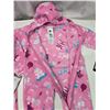 Image 4 : 2 New w/ tags - Colombia matching infant girls, sz 18m thermal fleece winter suits