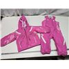 Image 1 : Like new, no tags - Colombia toddler girls, sz 2T - 2pc jacket and skii pants - some dirt stains