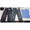 Image 2 : 3x New w/ tags - Girls/Unisex - sz 12 jeans and shirt