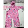 Image 2 : 2x New w/ tags - Colombia infant girls, sz 12m & 24m thermal fleece winter suits