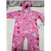 Image 2 : 2x New w/ tags - Colombia infant girls, sz 12m & 24m thermal fleece winter suits