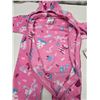 Image 3 : 2x New w/ tags - Colombia infant girls, sz 12m & 24m thermal fleece winter suits