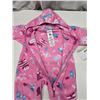 Image 3 : 2x New w/ tags - Colombia infant girls, sz 6m & 12m thermal fleece winter suit