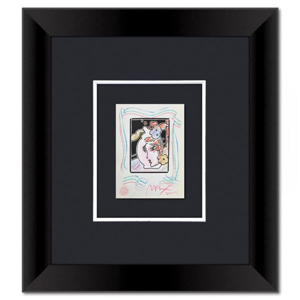 Profile with Vase by Peter Max