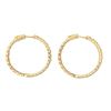 Image 3 : 4.43 ctw Diamond Hoop Earrings - 14KT Yellow Gold