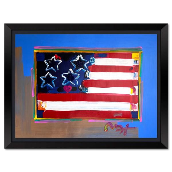 Flag by Peter Max