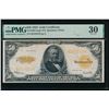 Image 1 : 1922 $50 Gold Certificate PMG 30