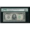 1934A $1000 New York FRN PMG 55EPQ