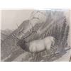 Image 3 : Framed/Signed Sketching Print 22 1/2'' x 24'' 