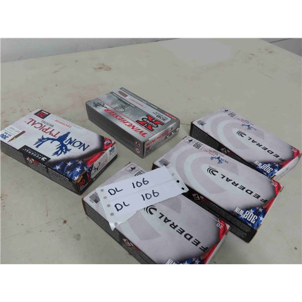 (100 Rounds) 308 Win Ammo **MUST PROVIDE PROOF OF PAL PRIOR 