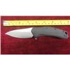 Image 2 : Kershaw 1776 Blk Link Assisted Flipper Knife Stonewashed Plain