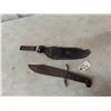Image 1 : Coleman Hunting Knife with Sheath Blade 9'' , Total Length