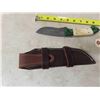 Image 8 : Hunting Knife with Sheath Total Length 9'' 
