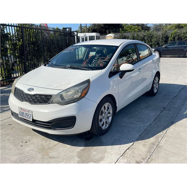KIA RIO 2012 T-DONATION