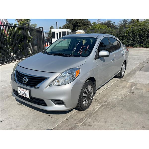 NISS VERSA 2014 T-2 DAYS