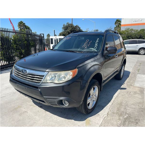SUBA FORESTER 2010 T-DON-EXPORT ONLY