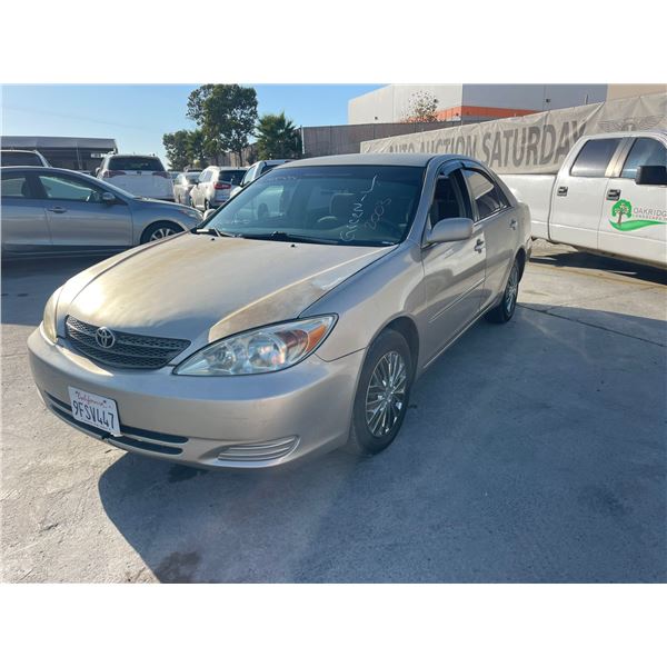 TOYT CAMRY 2003 SALV T/DONATION