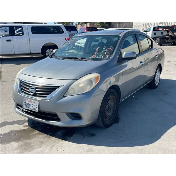NISS VERSA 2012 APP DUP SALV-DON