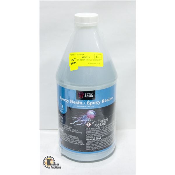 1.89L LET'S RESIN EPOXY RESIN - B