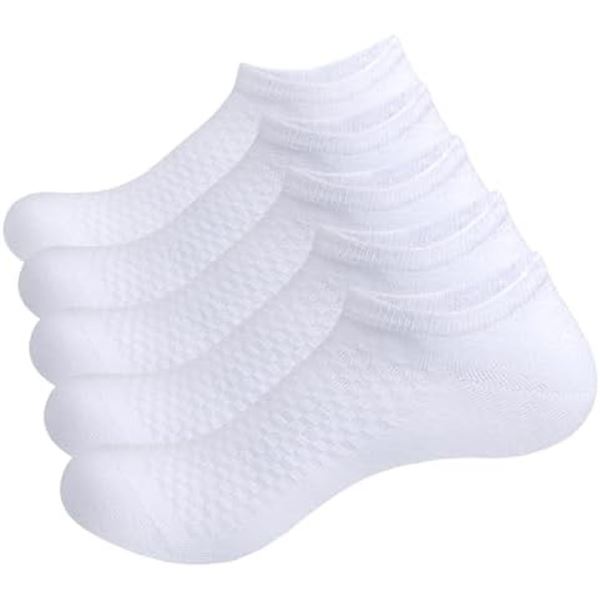 MANCHARE NO SHOW SO GRIPS WHITE 6 PAIRS
