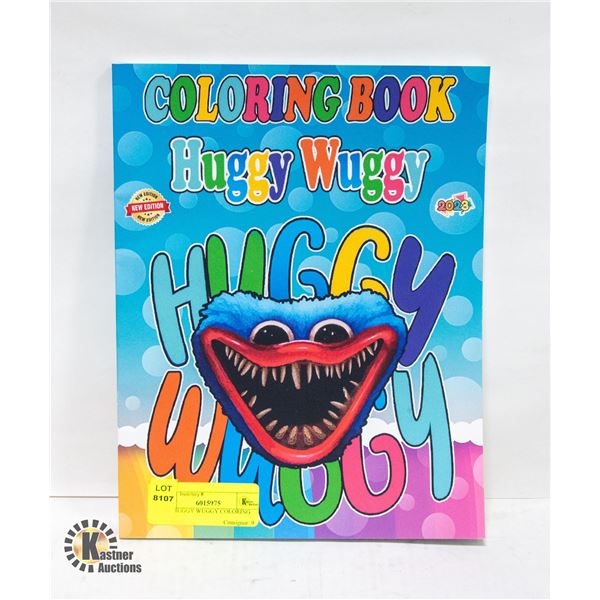 NEW HUGGY WUGGY COLORING BOOK