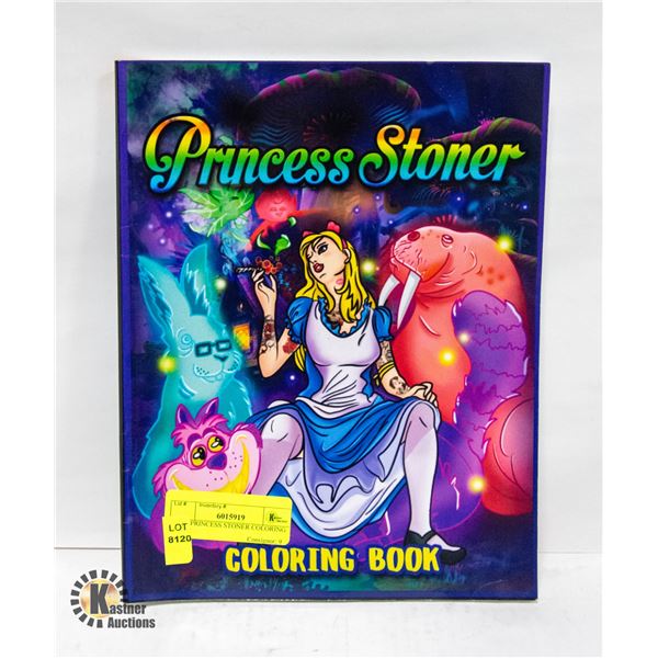 NEW PRINCESS STONER COLORING BOOK