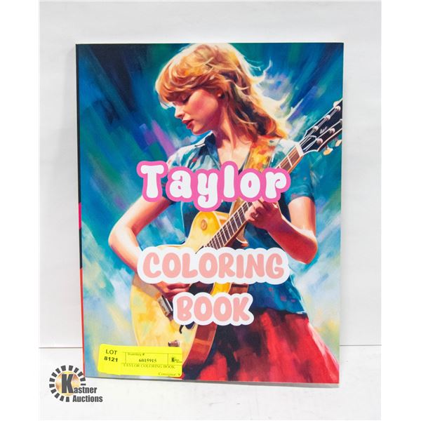 NEW TAYLOR COLORING BOOK