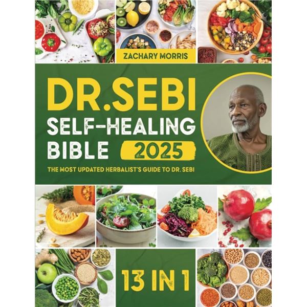 PAPERBACK-DR SEBI SELF HEALING BIBLE 2024