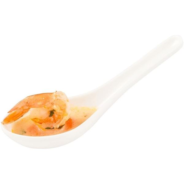 NEW 10 PACK OF RESTAURANTWARE VOGA WHITE ASIAN