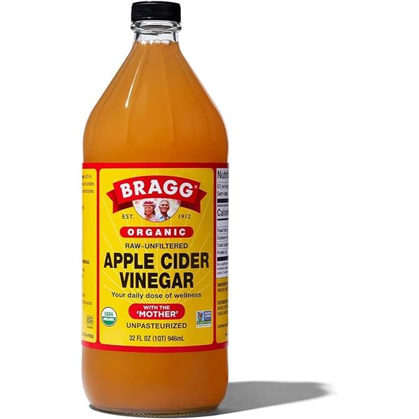 NEW 473ML BRAGG RAW UNFILTERED APPLE CIDER VINEGAR