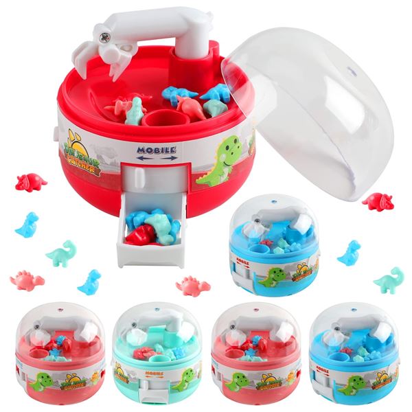 2 PACK MINI CLAW MACHINE FIOR KIDS WITH 48 FIGURES