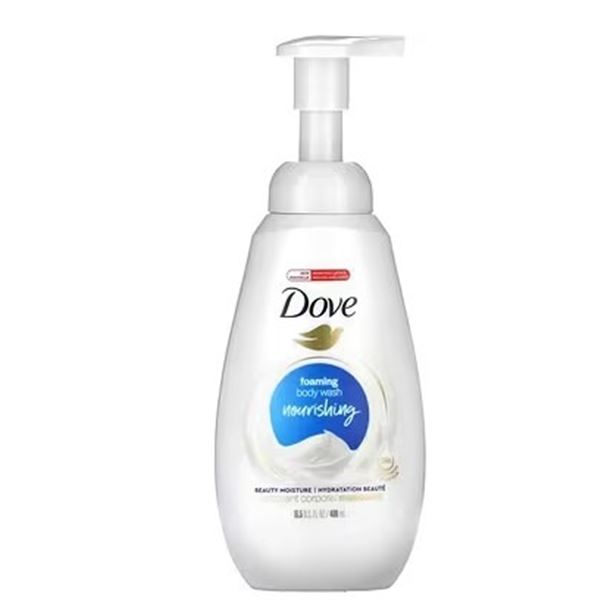 400ML BOTTLE OF DOVE FOAMING BODY WASH
