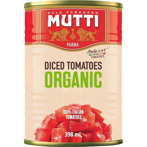 NEW 2 X 398ML MUTTI DUCED TOMATOES