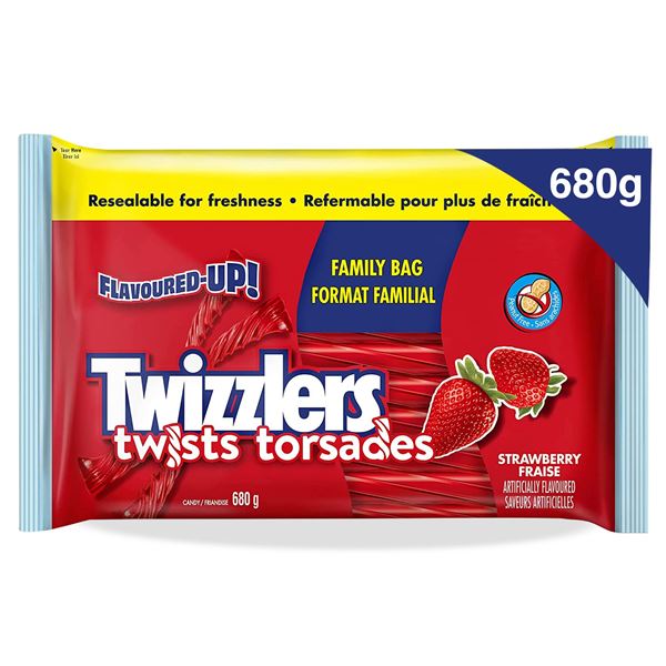 NEW 680G TWIZZLERS STRAWBERRY