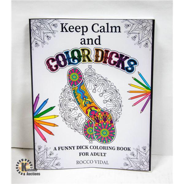 NEW ADULT THEMED COLORING BOOK