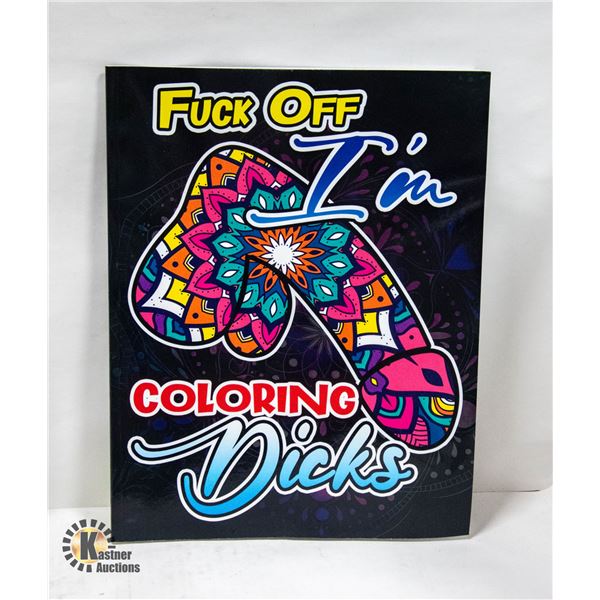 NEW ADULT THEMED COLORING BOOK