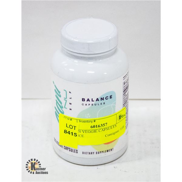 NEW 120 VEGGIE CAPSULES BALANCE