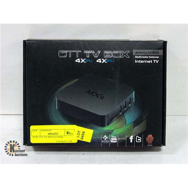 NEW OTT TV BOX 6.0 MXQ