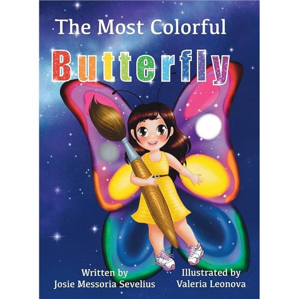 HARDCOVER-THE MOST COLORFUL BUTTERFLY GOES ON VACA