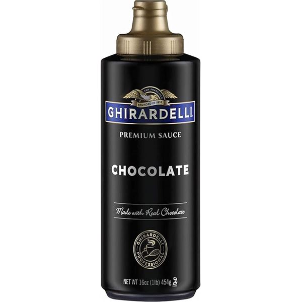 NEW 16 OZ GHIRADELLI PRENIUM CHOCOLATE SAUCE