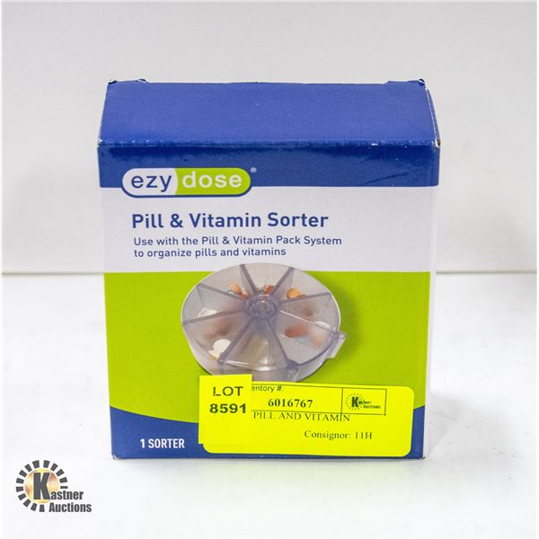 EZY DOSE PILL AND VITAMIN SORTER