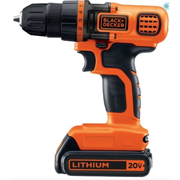 BRAND NEW BLACK & DECKER 20V MAX LITHIUM ION DRILL