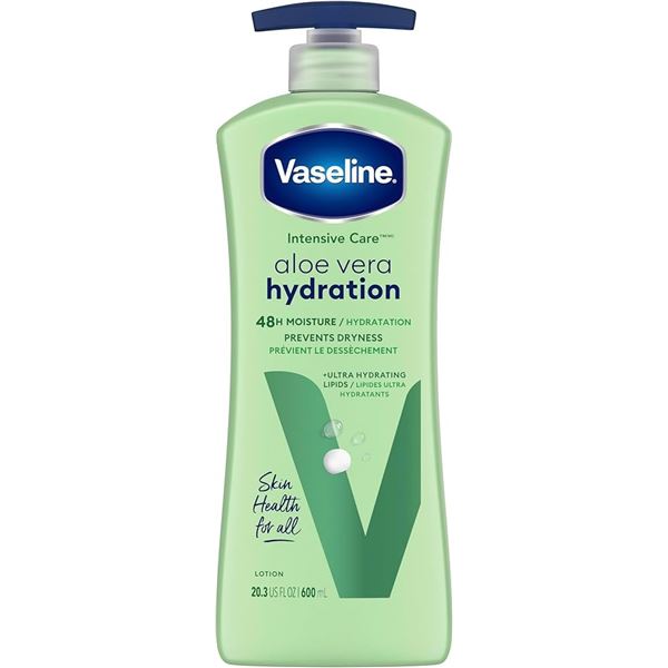 NEW 600ML VASELINE SOOTHING HYDRATION