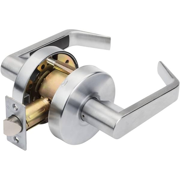 HOMEBUILDERS HARDWARE THRUBOLT LEVER HANDLE SET