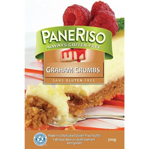 NEW 325G PANERISO GRAHAM CRUMBS