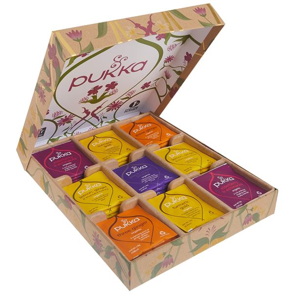 NEW PUKKA VARIETY TEA BOX