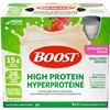 Image 1 : NEW 6 X 237ML BOOST HIGH PROTEIN STRAWBERRY