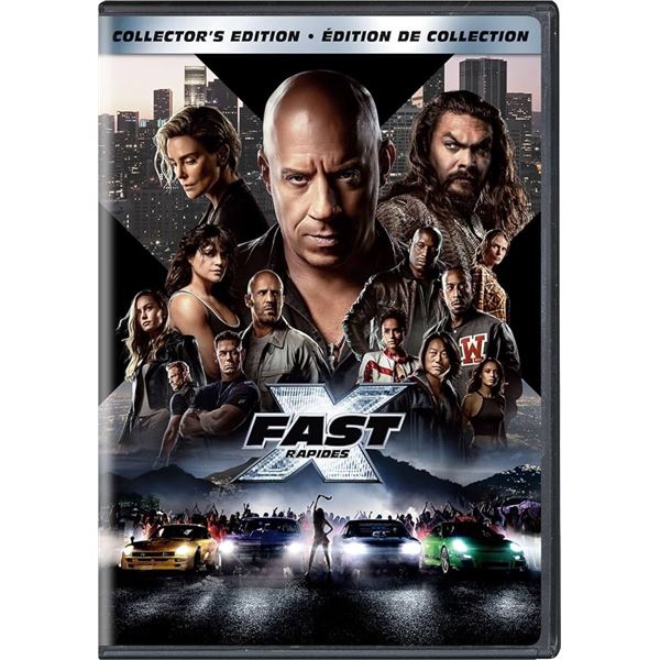 BRAND NEW FAST X RAPIDES COLLECTOR EDITION DVD