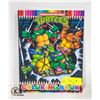 Image 1 : PAPERBACK-TEENAGE MUTANT NINJA TURTLES COLORING BO